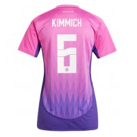 Germany Joshua Kimmich #6 Replica Away Shirt Ladies Euro 2024 Short Sleeve